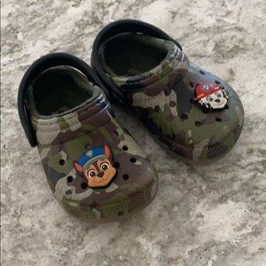 Paw patrol crocs kids 6